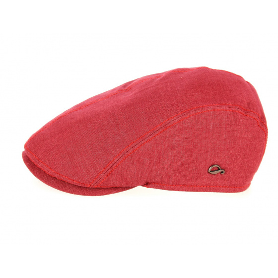 Jackson Rounded Cap Red Linen Anti UV UP40+ Gottmann Jackson Rounded Cap Red Linen Anti UV UP40+ Gottmann