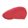 Jackson Rounded Cap Red Linen - Göttmann Reference: 10521 | Traclet Hat Shop