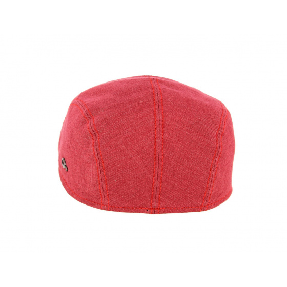 Jackson Rounded Cap Red Linen Anti UV UP40+ Gottmann Jackson Rounded Cap Red Linen Anti UV UP40+ Gottmann