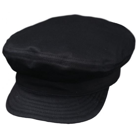 Sailor Cap Breda Cotton Black - Traclet