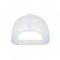 Walt Trucker White Cotton Baseball Cap - Hatland