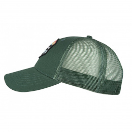 Walt Trucker Baseball Cap Green Cotton- Hatland