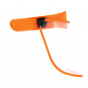 Orange PVC Face Shield Visor - Traclet