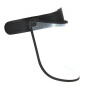 Black PVC Face Shield Visor - Traclet