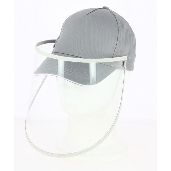 Cap with protective visor Cap with protective visor