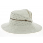 Women's Bronze & Metallic Linen Sun Hat - Mtm