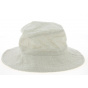 Women's Bronze & Metallic Linen Sun Hat - Mtm