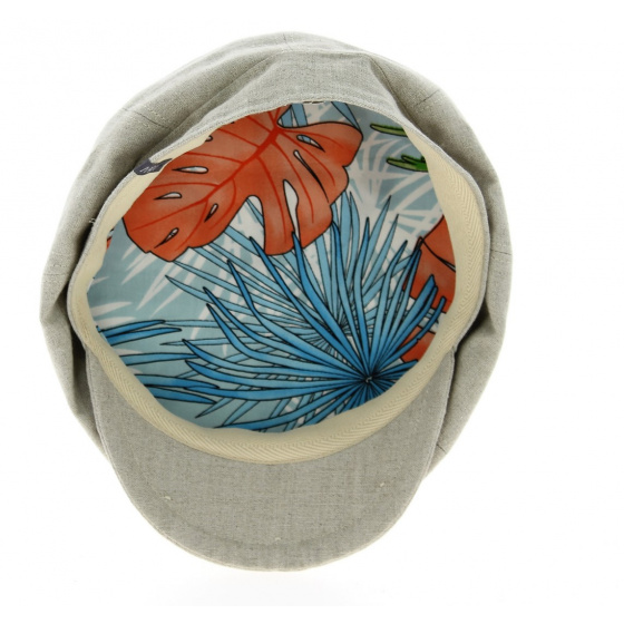 Hatteras Cap Delberto Linen Sand- Mtm Hatteras Cap Delberto Linen Sand- Mtm