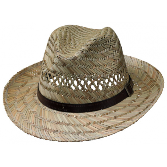 Fedora Traun Natural Straw Hat- Traclet