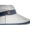 Casquette Cannoise Blanc & Bleu Marine- Soway Reference : 10560 | Chapellerie Traclet