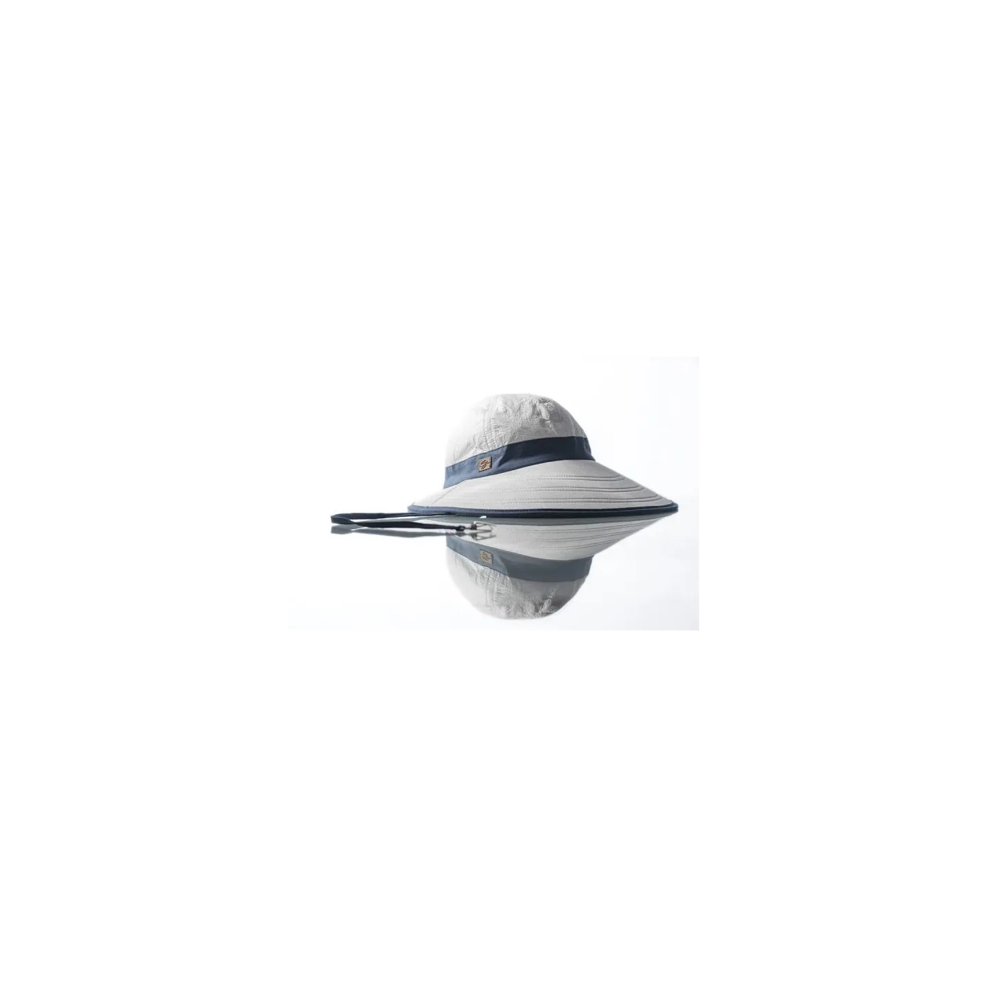Casquette Cannoise Blanc & Bleu Marine- Soway Reference : 10560 | Chapellerie Traclet