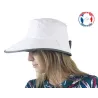 White & Grey Nantes Cap - Soway Reference: 10562 | Traclet Hat Shop