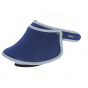 Navy Blue Sport Protective Visor Headband - Traclet