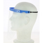 Blue Protective Plastic Visor - Traclet