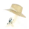 Capeline Milazzo Paille Naturelle Foulard- Traclet Reference : 10590 | Chapellerie Traclet