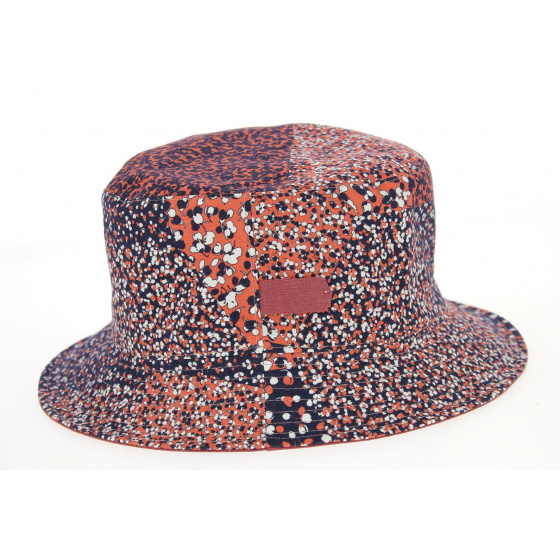 Chapeau Bob Blandine Coton Réversible Rose- Crambes 