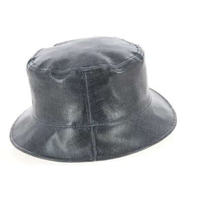 Elite Cotton Grey Rain Bucket Hat - Crambes Reference: 10595 | Traclet Hat Shop