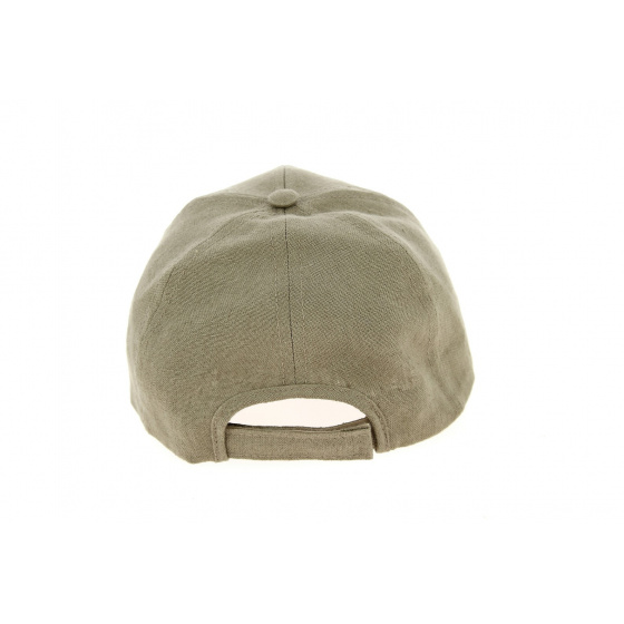 Baseball Cap Nezel Linen Hazelnut - Crambes Baseball Cap Nezel Linen Hazelnut - Crambes