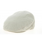 Stone Linen Flat Cap - Traclet