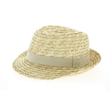 Chapeau Trilby Pachuca Paille Naturelle - Traclet Reference : 4670 | Chapellerie Traclet