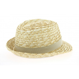 Chapeau Trilby Pachuca Paille Naturelle - Traclet
