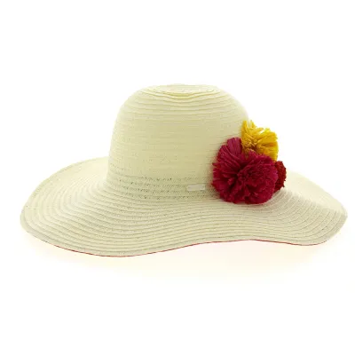 St Tropez Natural Paper Straw Sun Hat - Betmar  Reference: 10606 | Traclet Hat Shop