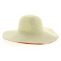 St Tropez Natural Paper Straw Sun Hat - Betmar