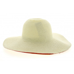 St Tropez Natural Paper Straw Sun Hat - Betmar