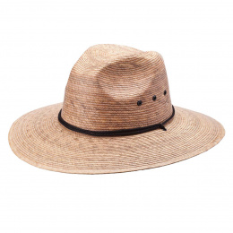 Traveller Hat Nautica XXL Wide Borders Straw - Traclet       