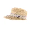 WoodStock Straw Cap with fancy ribbon - Herman Reference: 6935 | Traclet Hat Shop