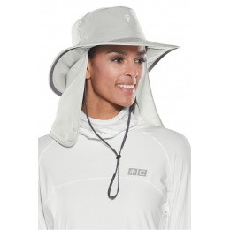 Convertible Boating Hat UPF 50+ Gray - Coolibar
