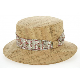 Women's Paule Natural Cork Hat - Crambes