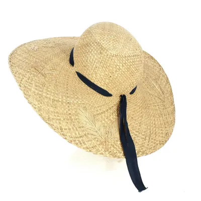 Birmmed Natural Straw Capeline - Traclet