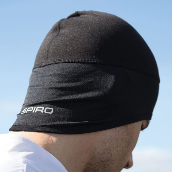 Black Spiro Winter Beanie - Traclet Black Spiro Winter Beanie - Traclet
