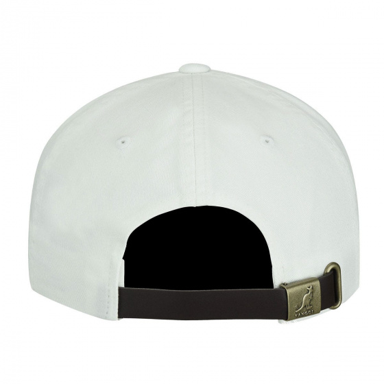 Casquette Washed Baseball Coton Blanche - Kangol