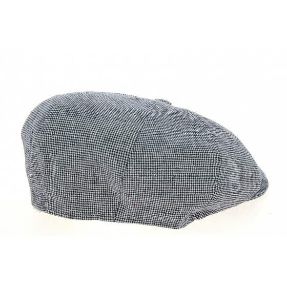 Hatteras Frederique Cotton & Linen Navy Blue Cap - Traclet