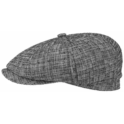 Casquette Hatteras Coton Noir & Blanc- Stetson Reference : 6546 | Chapellerie Traclet