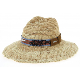 Natural Straw Sassari Traveler Hat - Traclet