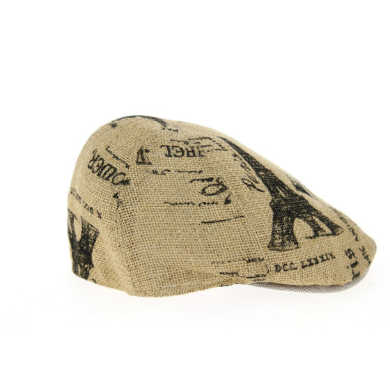 Casquette Bombée Nerone Jute & Coton Naturelle- Traclet