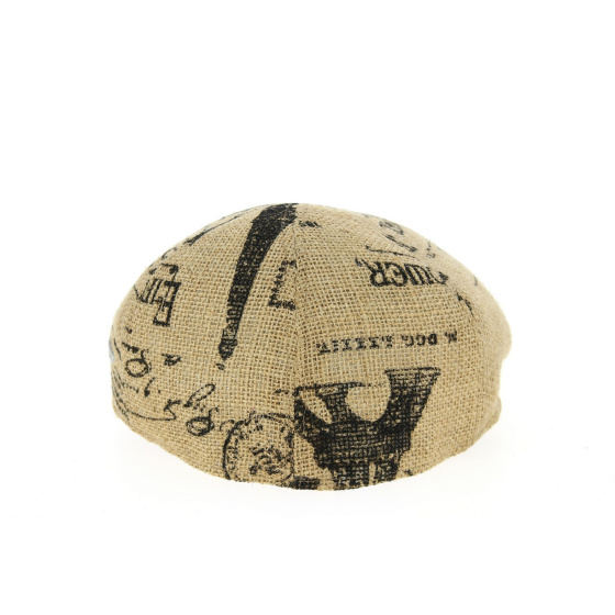 Casquette Bombée Nerone Jute & Coton Naturelle- Traclet