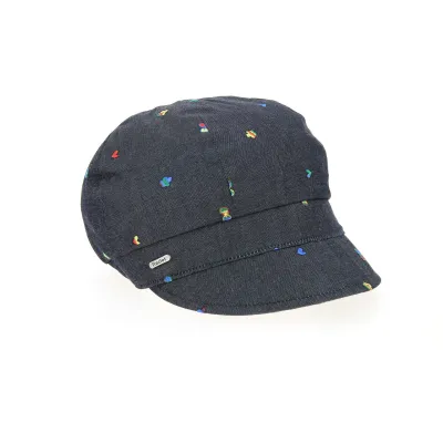 Casquette Gavroche Nora Coton Jean- Traclet Reference : 10657 | Chapellerie Traclet