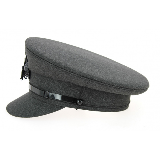 Casquette Chauffeur Grise- Traclet Casquette Chauffeur Grise- Traclet