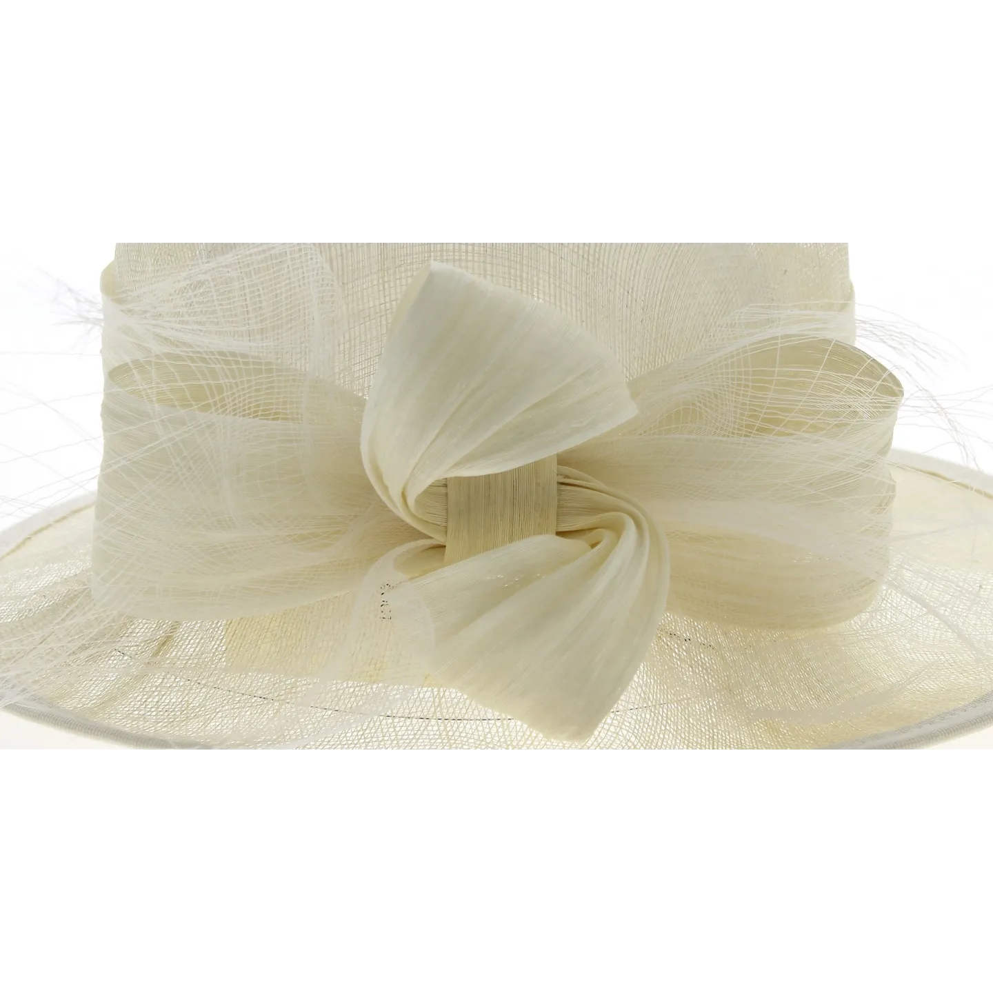 Chapeau de Cérémonie Carmen Ivoire - Traclet Reference : 978 | Chapellerie Traclet