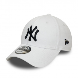 NY Yankees Essential 9Forty Cotton White Cap - New Era