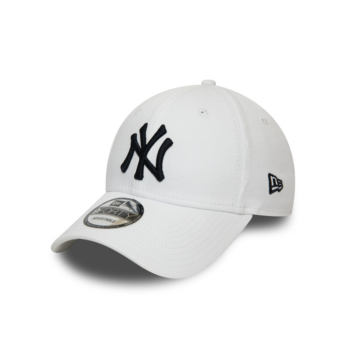 NY Yankees Essential 9Forty Cotton Cap White - New Era Reference ...