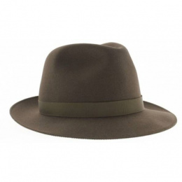 Fedora Hat Le Chazelles Felt Felt Hair Brown - Arrow