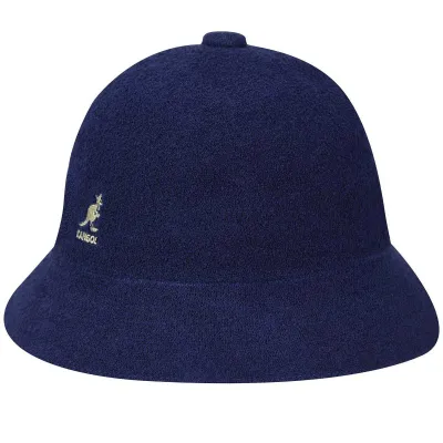 Navy Blue Bermuda Casual Bucket Hat - Kangol Reference: 10674 | Traclet Hat Shop