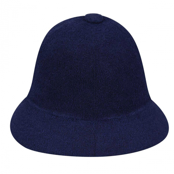 Navy Blue Bermuda Casual Bucket Hat - Kangol