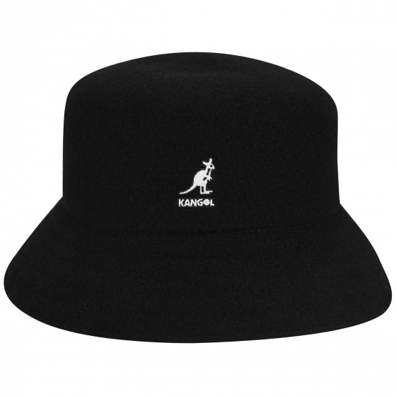 Chapeau Bob Lahinch Laine Noir - Kangol