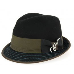 Chapeau Trilby Carlos Santana - Noir